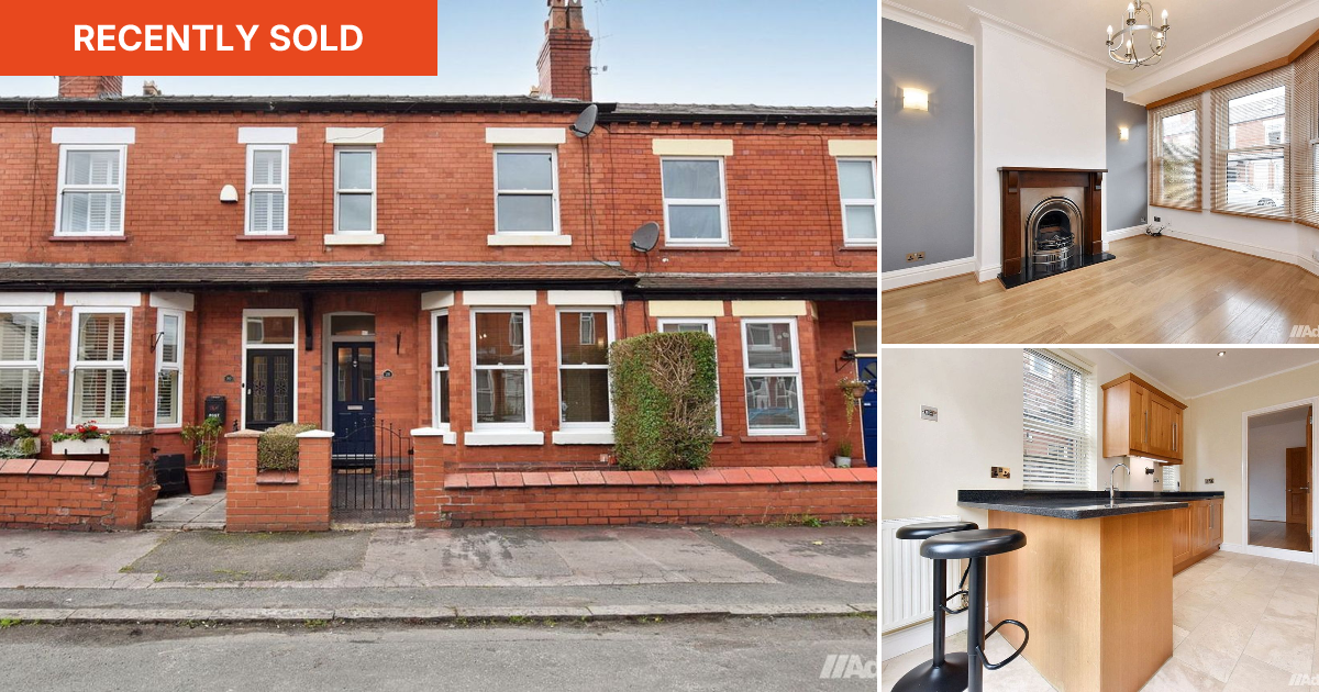 3 bed terraced house for sale in Warburton Street WA4